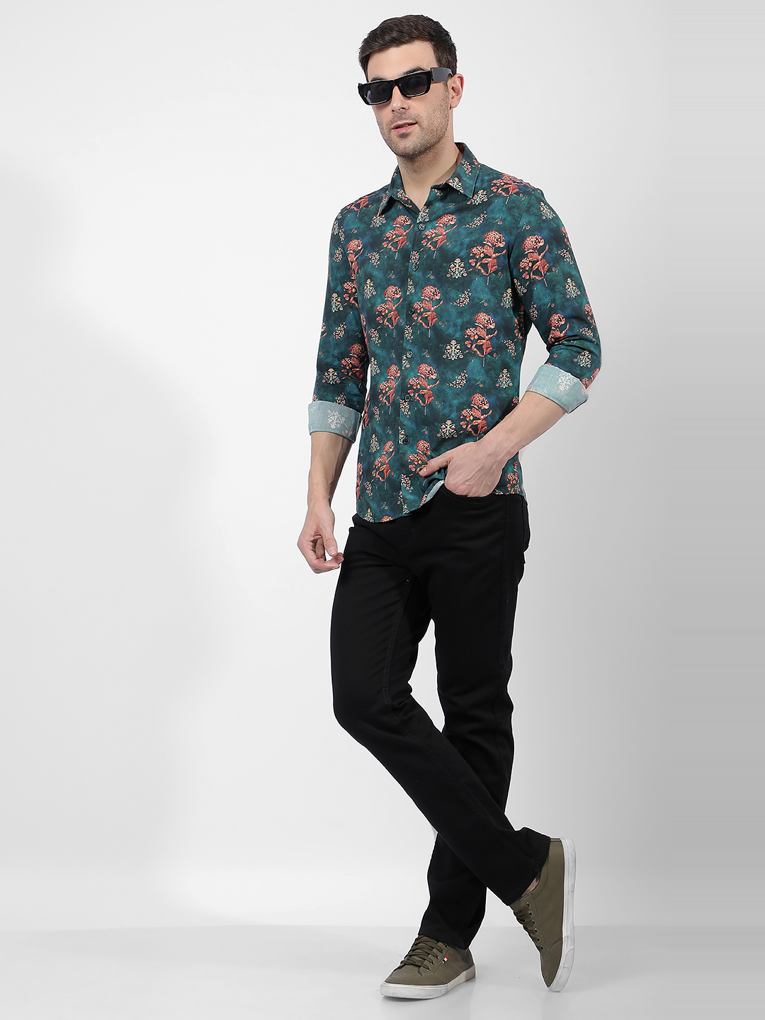 Numero Uno Men Solid Black Jeans
